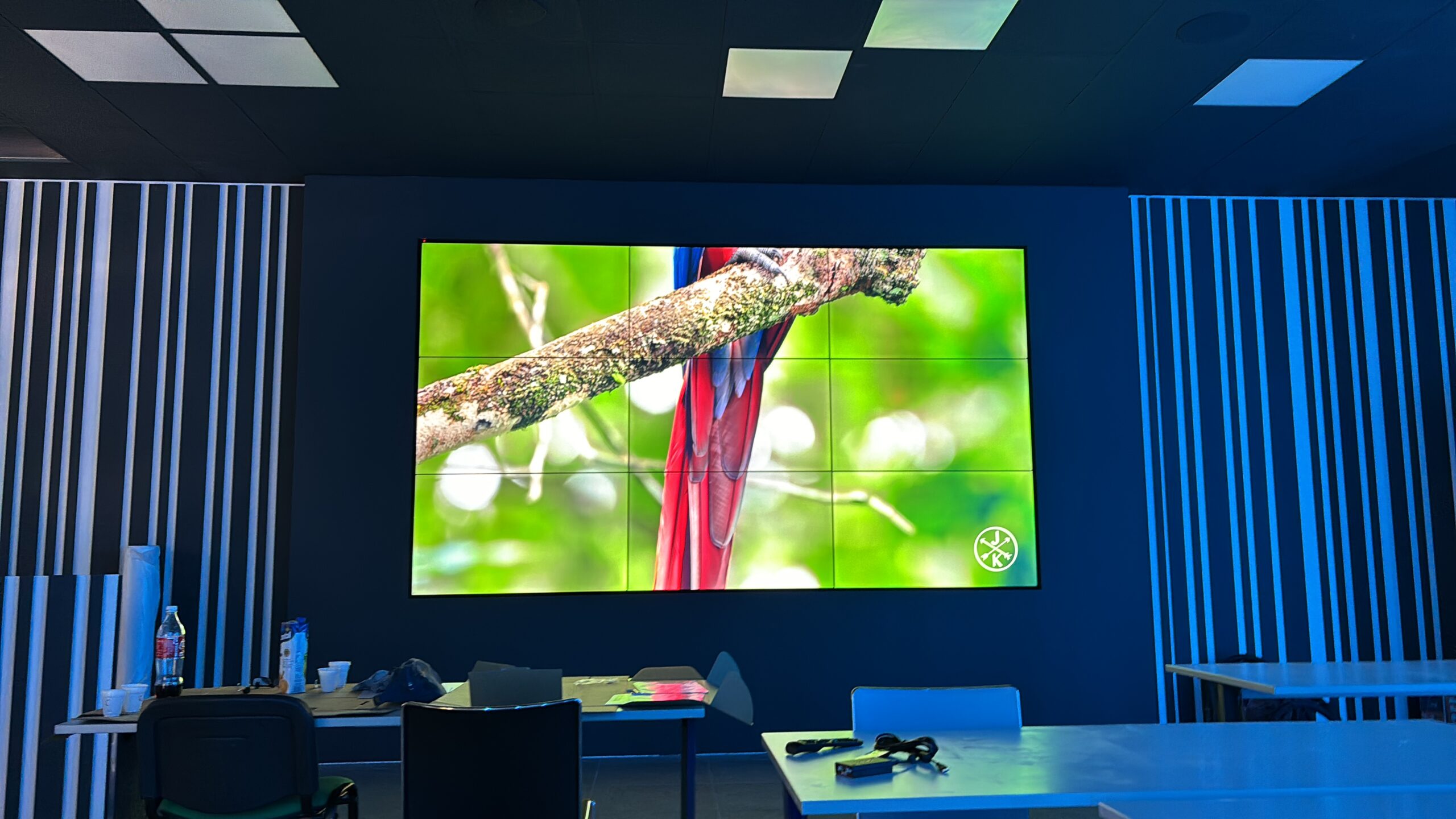 Videowall 3x3