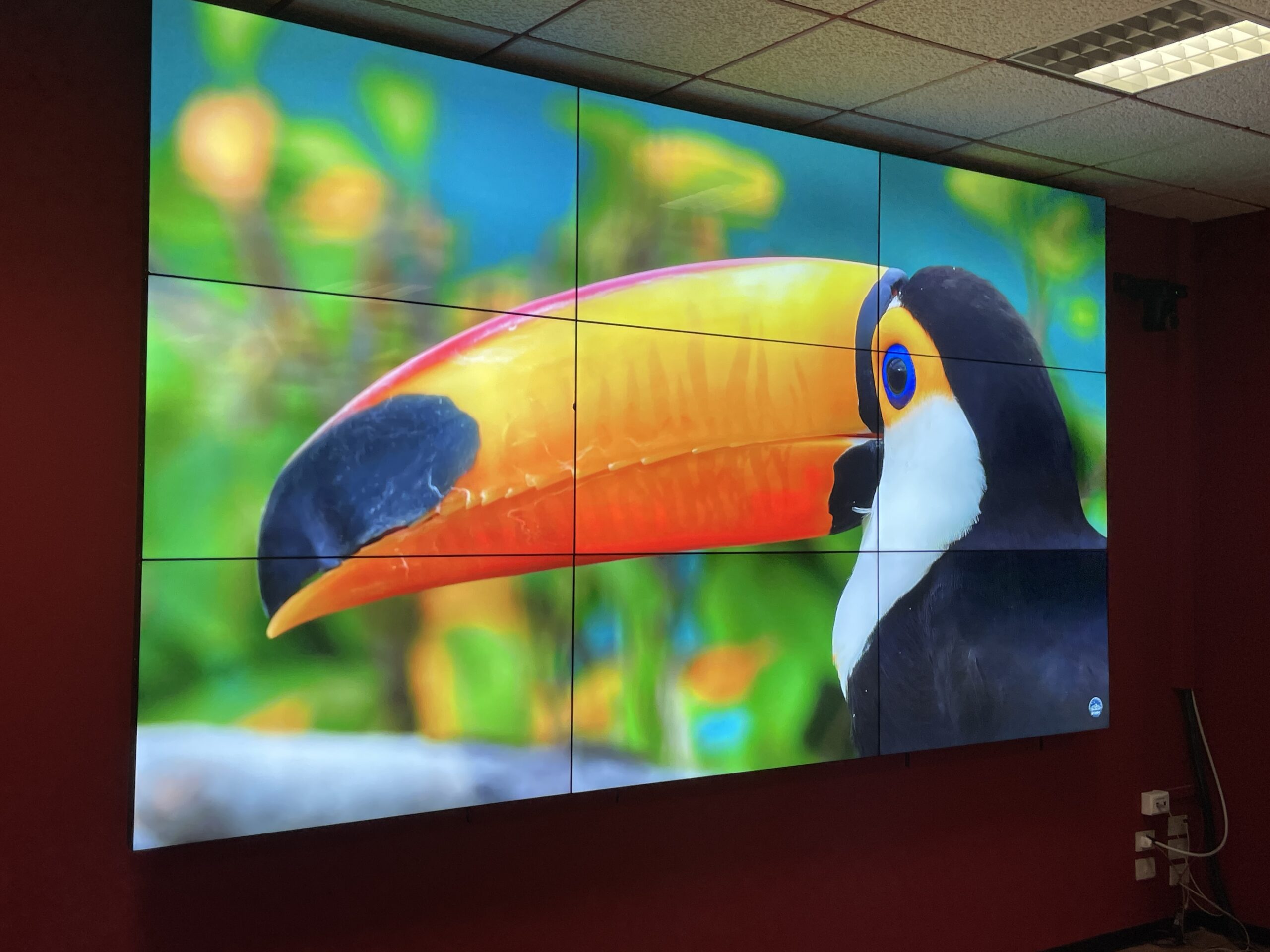 Videowall 3x3