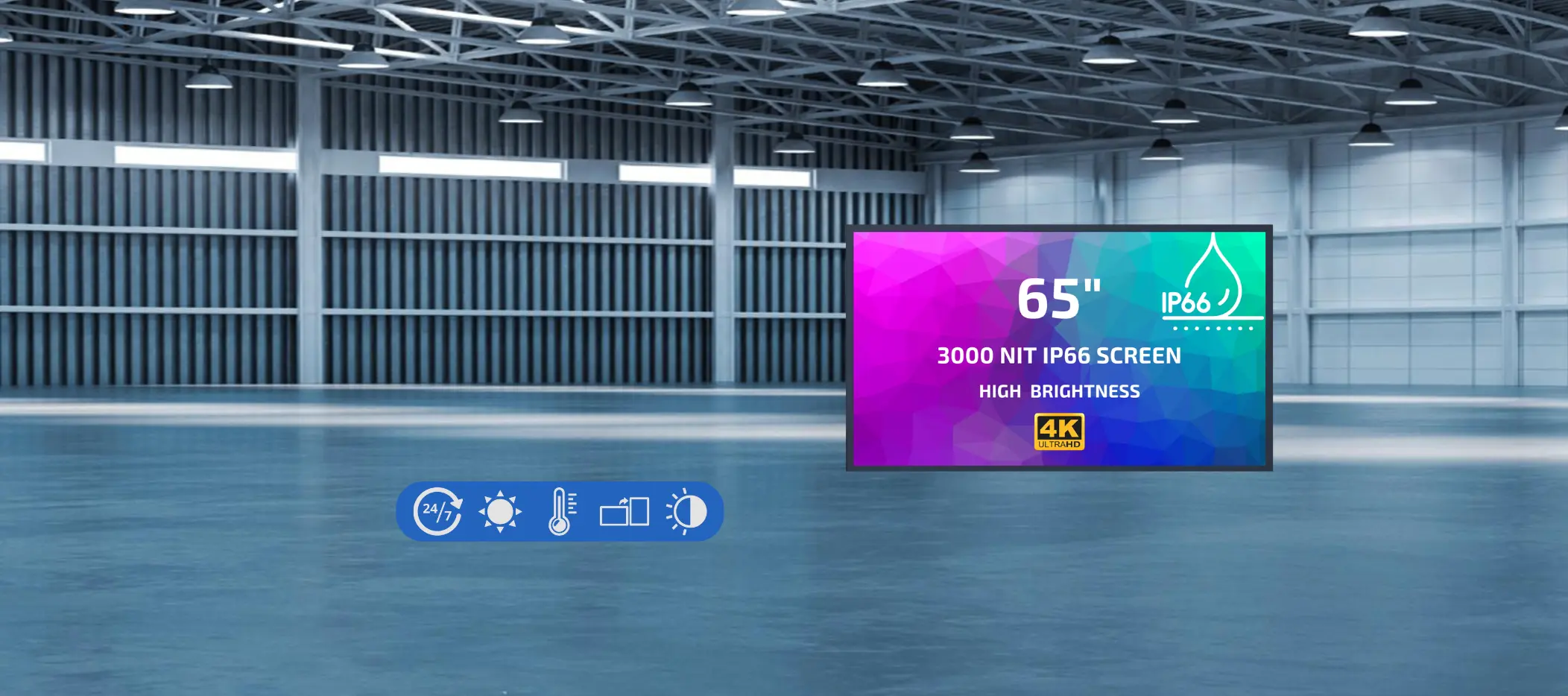 Outdoor Screen IP66