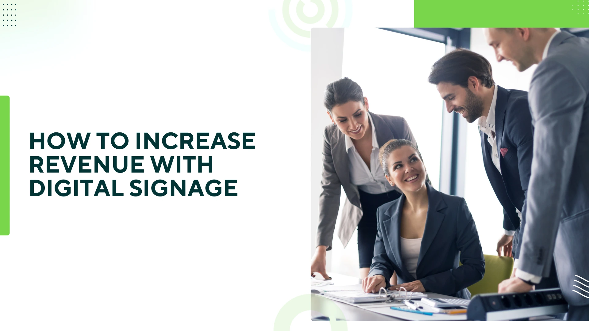 How to Increase Revenue with Digital Signage
