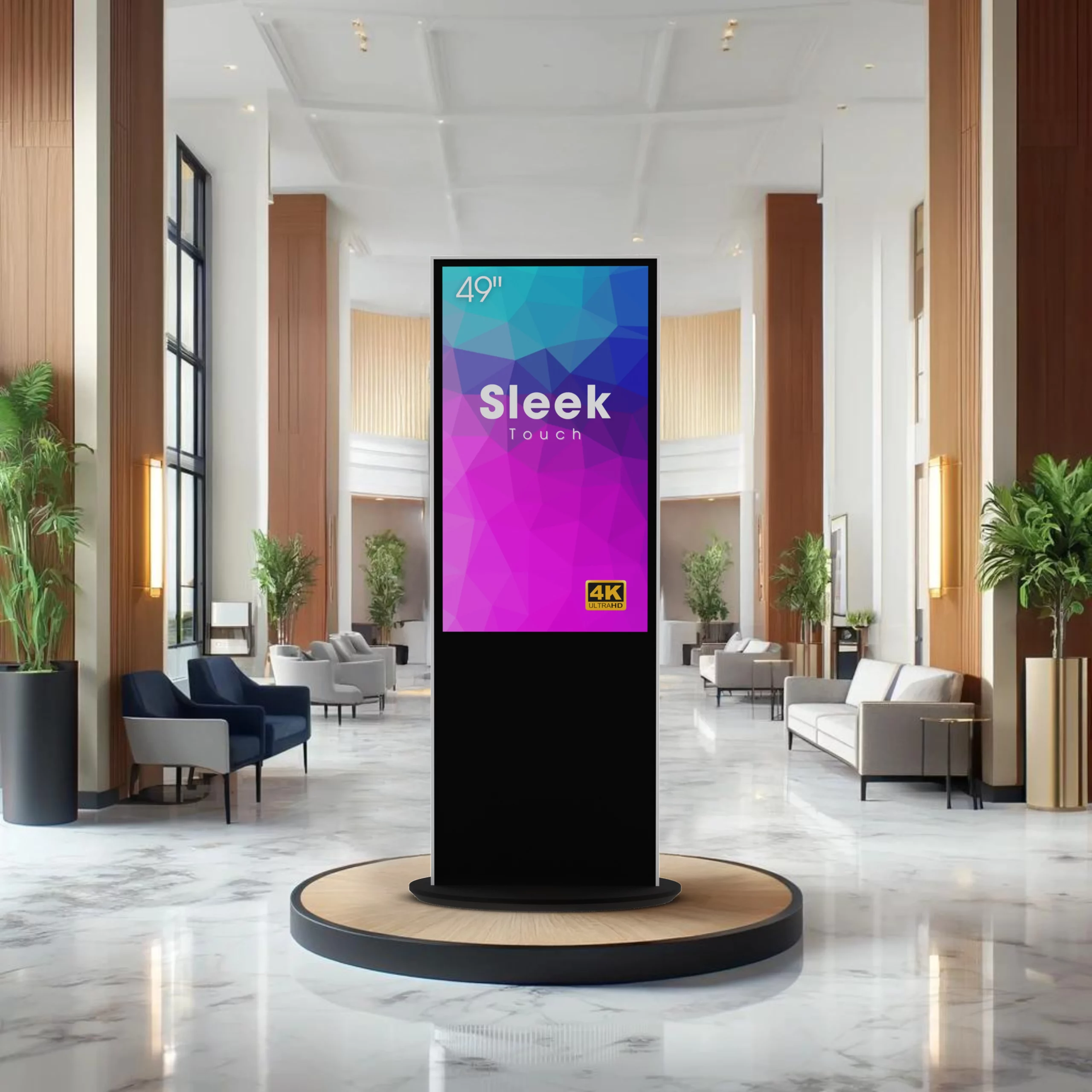 Touch kiosk