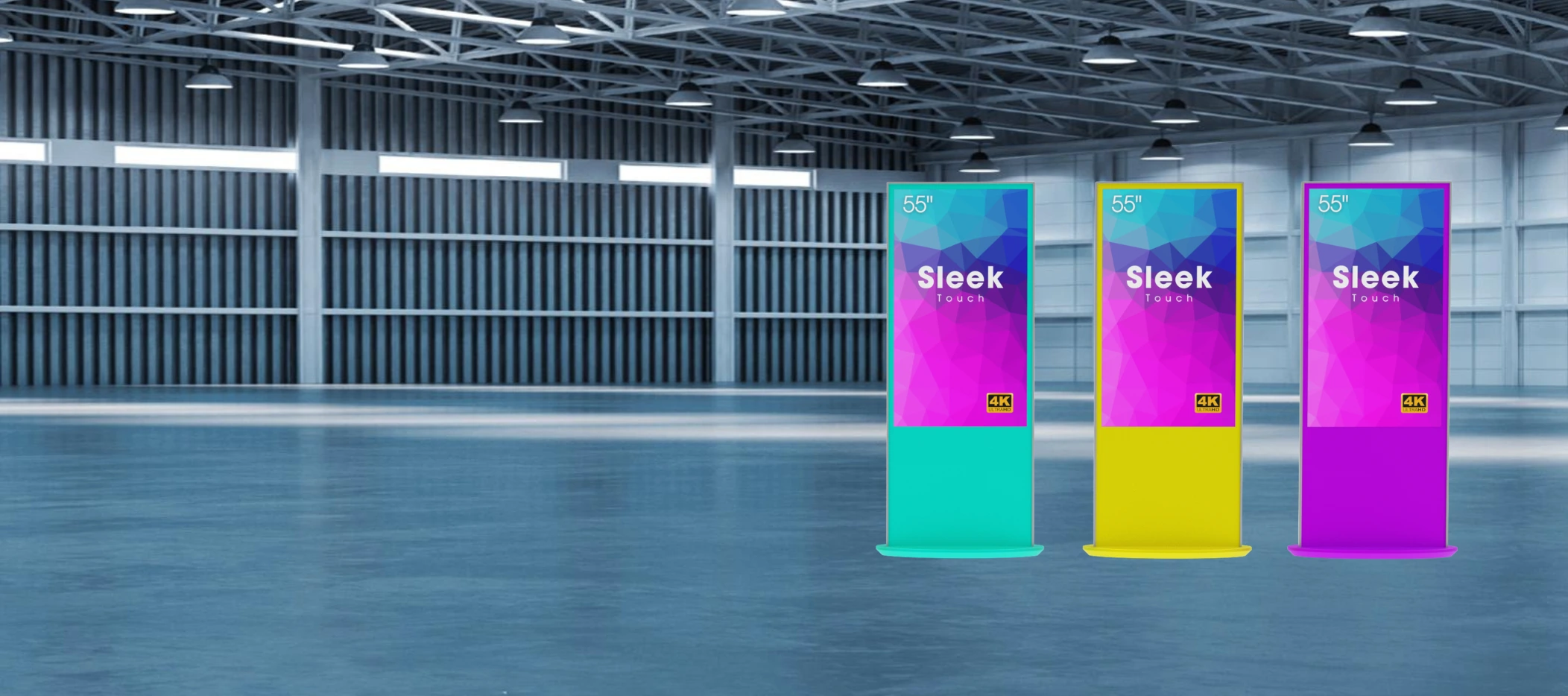 Colour Kiosk Indoor Floorstanding
